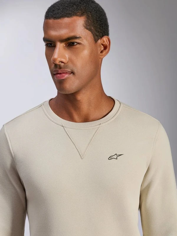 Alpinestars Fleece Positive Crew Off White, M