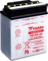 Yuasa aku YB14A-A2 (cp) koos acidpack (4)