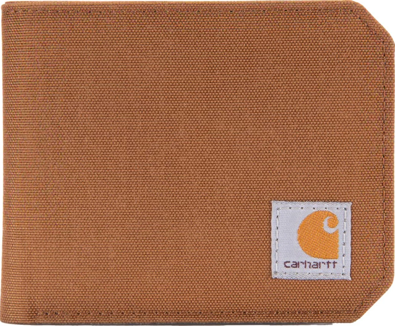 Carhartt Nylon Duck Bifold wallet, carhartt brown