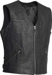Halvarssons Leather vest Cut