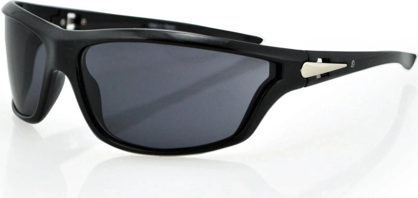 ZANheadgear Florida Sunglass Gloss Black Frame Smoked Lens