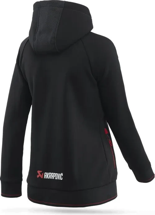 ZIP HOODIE BLACK WMN S