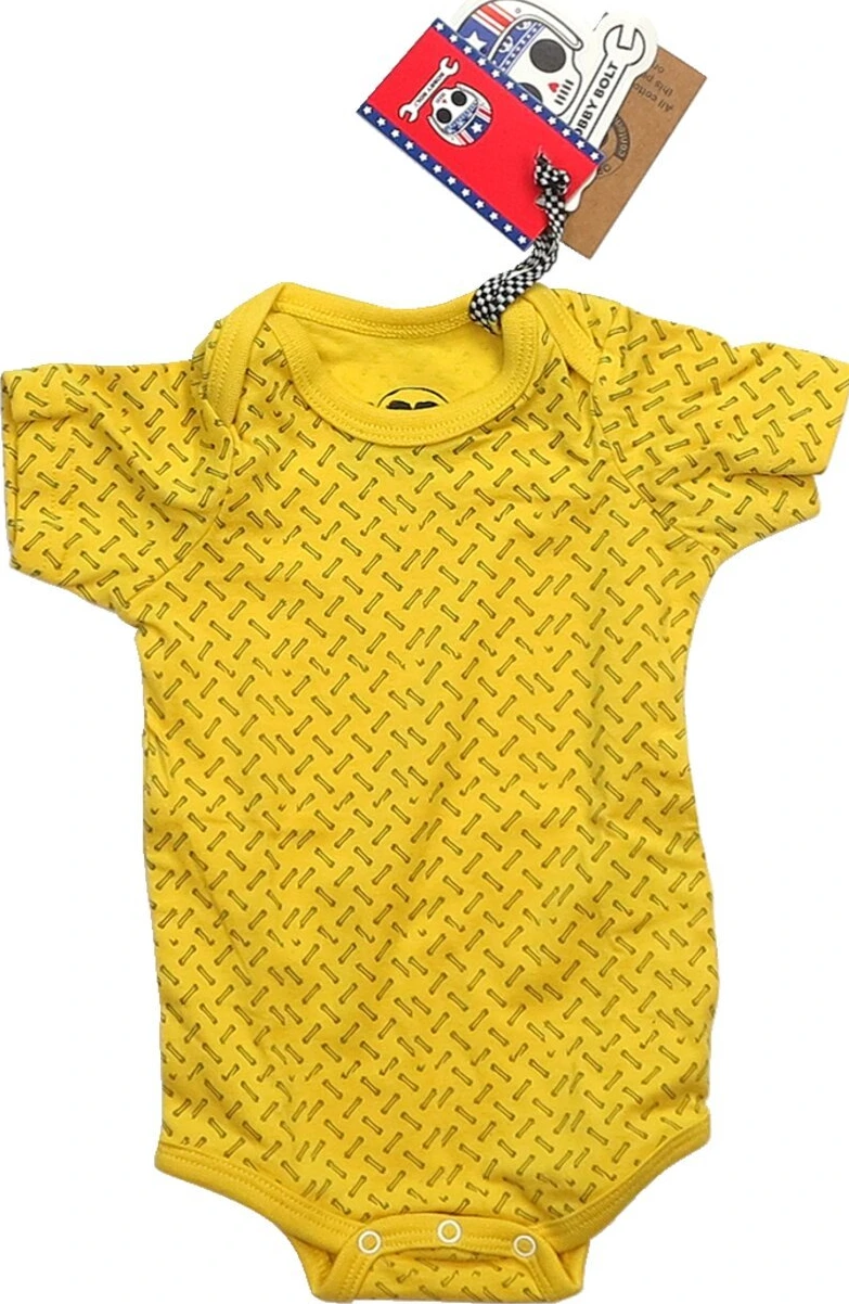 Bobby Bolt Wrench bodysuit, Yellow, 62