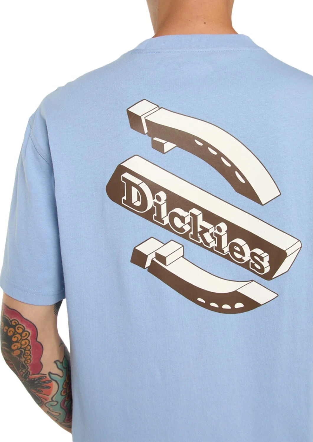 Dickies Thornville t-shirt, endless sky Blue, 2XL