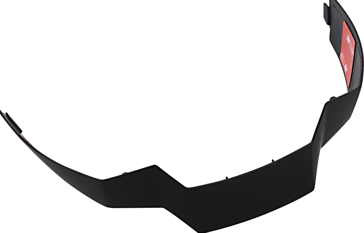 REARSPOILER AIRFLITE RUB BLACK
