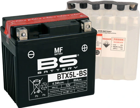 BS Battery BTX5L-BS MF (cp) Maintenance Free
