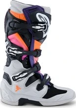 Alpinestars Boot Tech 7 Black/Orange/Fluo Magenta