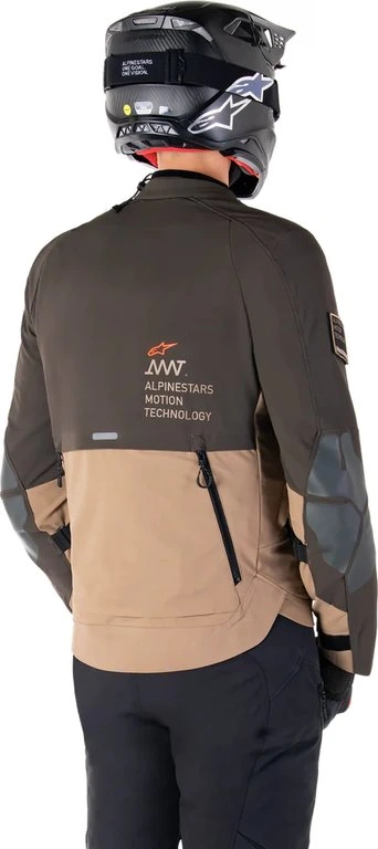 Alpinestars Jacket AMT-8 Strech Drystar XF Brown, S