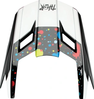 Glossy Multi / Splat / Black, Blue, Gloss, Red, White, Yellow
