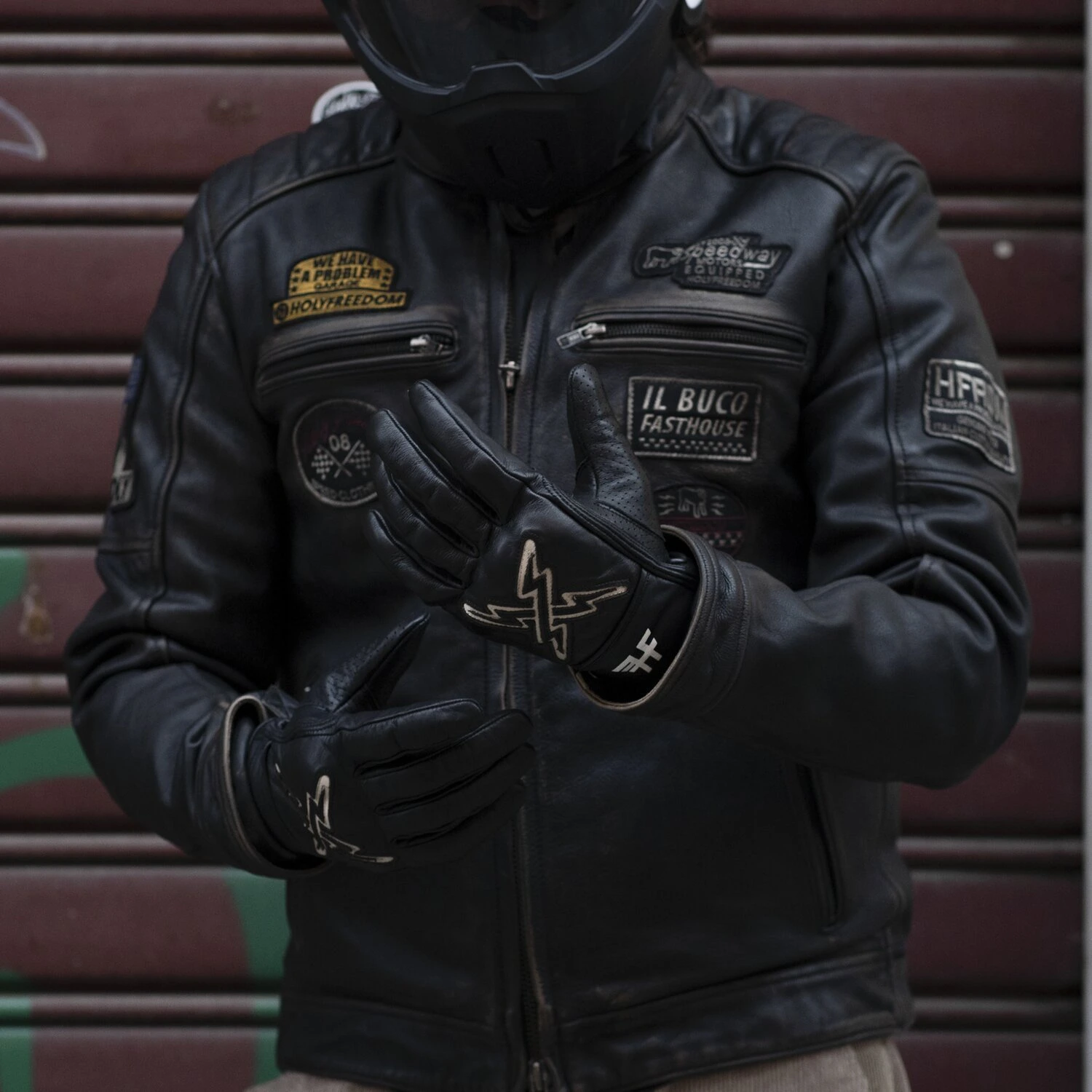Holy Freedom Glemseck gloves black, S