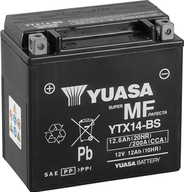 Yuasa аккумулятор YTX14-BS (cp) с acidpack (4)