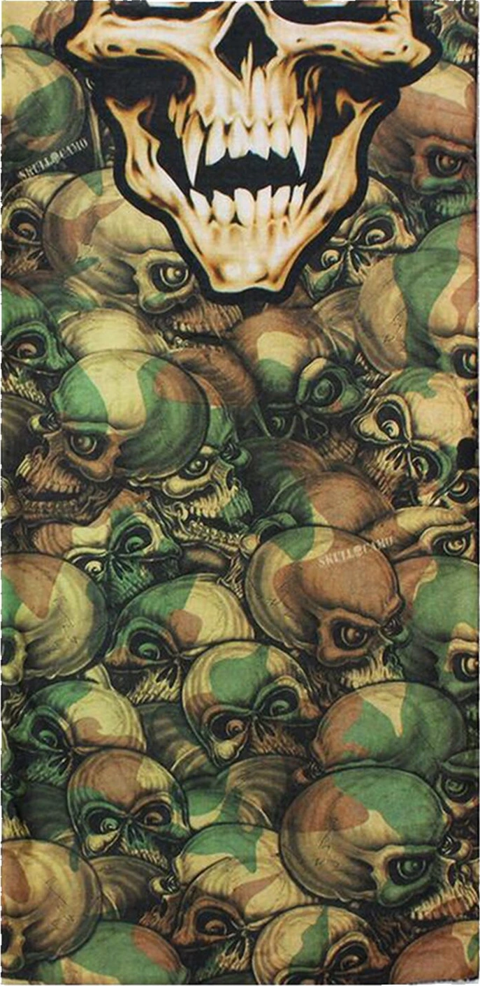 Lethal Threat Skull Camo tunnel, Multi-color, One size fits most