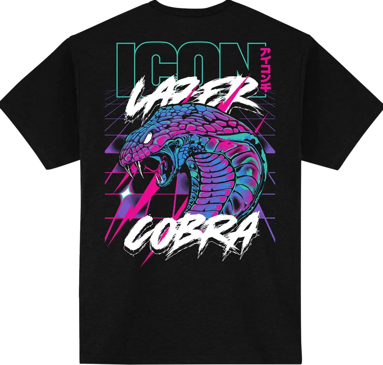 TEE LAZER COBRA BLACK SM