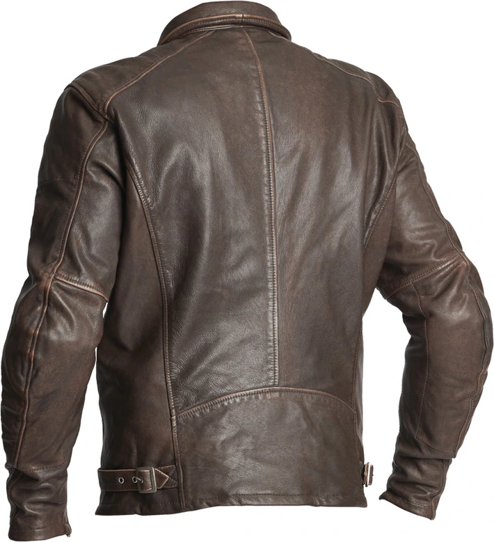 Halvarssons Leather jacket Trenton Brown