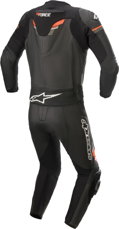 Alpinestars Leather suit GP Force Chaser V2 2 PCS Black/Fluo Red, 52