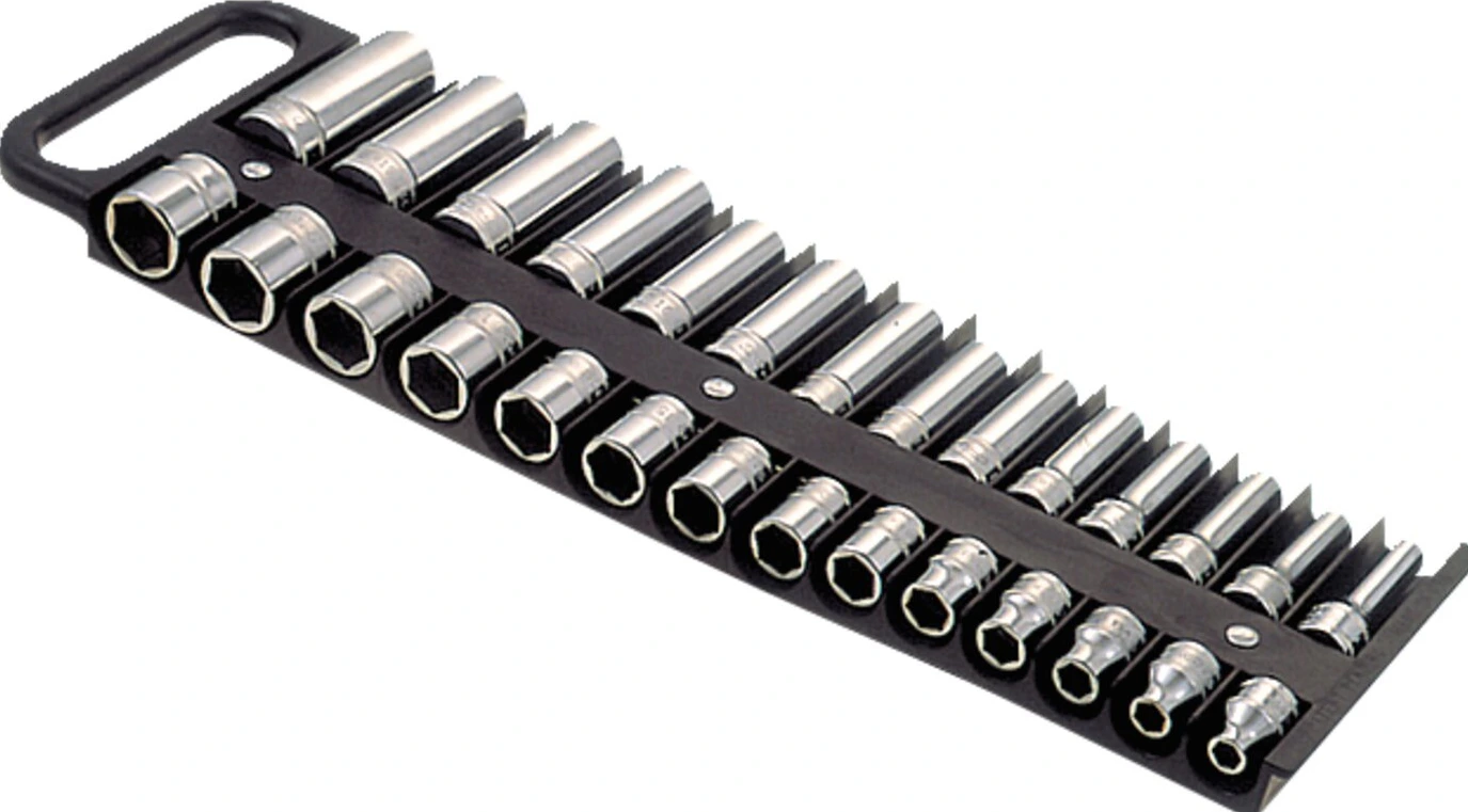 3/8" socket holder, Black