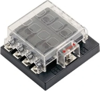 fuse holder with cover