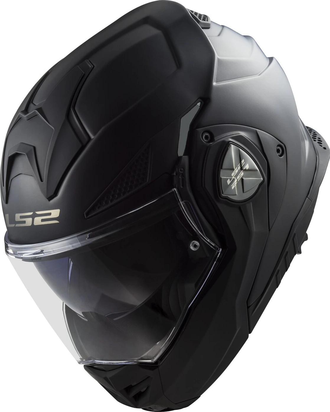 LS2 Advant X helmet, solid Black, Black, S, matt