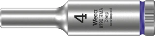 Wera, deep socket size 4mm