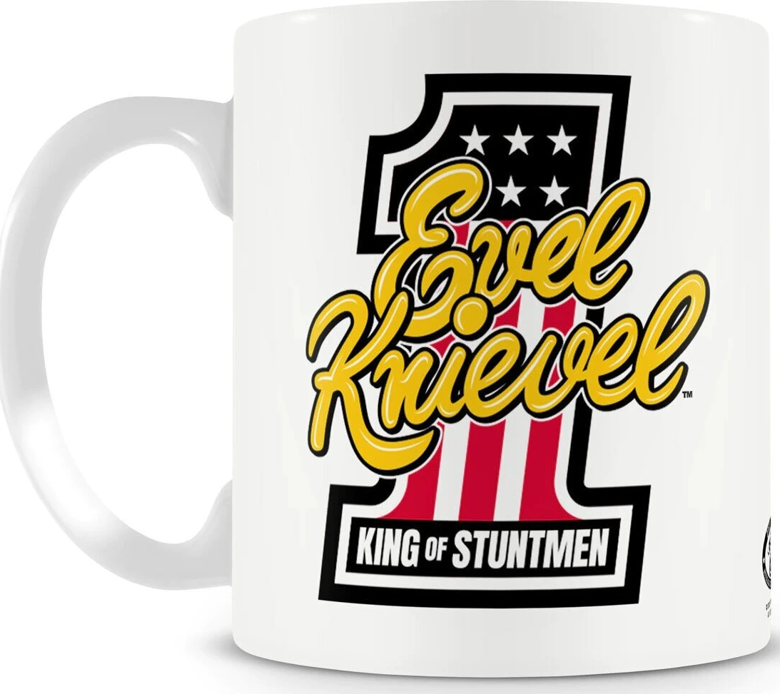 Evel Knievel King Of Stuntmen Coffee Mug