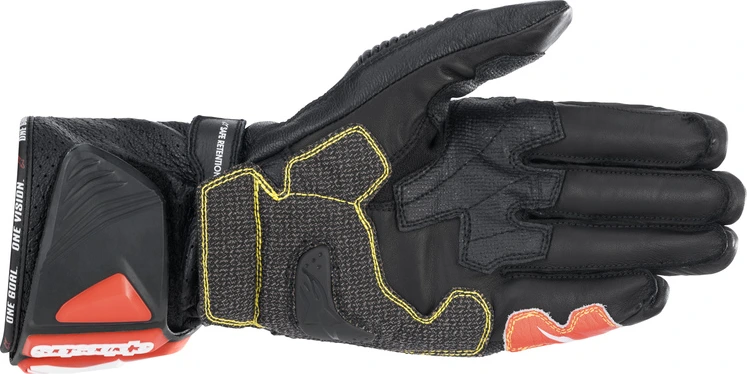 Alpinestars Gloves GP-Tech v2 Black/White/Red fluo, S