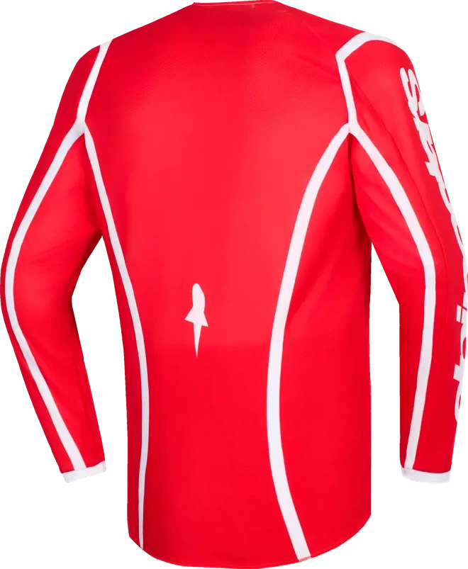 JERSEY YTH FLUID APEX RED/WHITE S