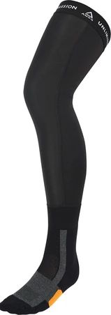 AMOQ Knee Brace Socks Black, S/M