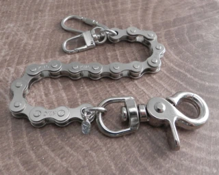 Amigaz Bike Chain Key Leash 8"