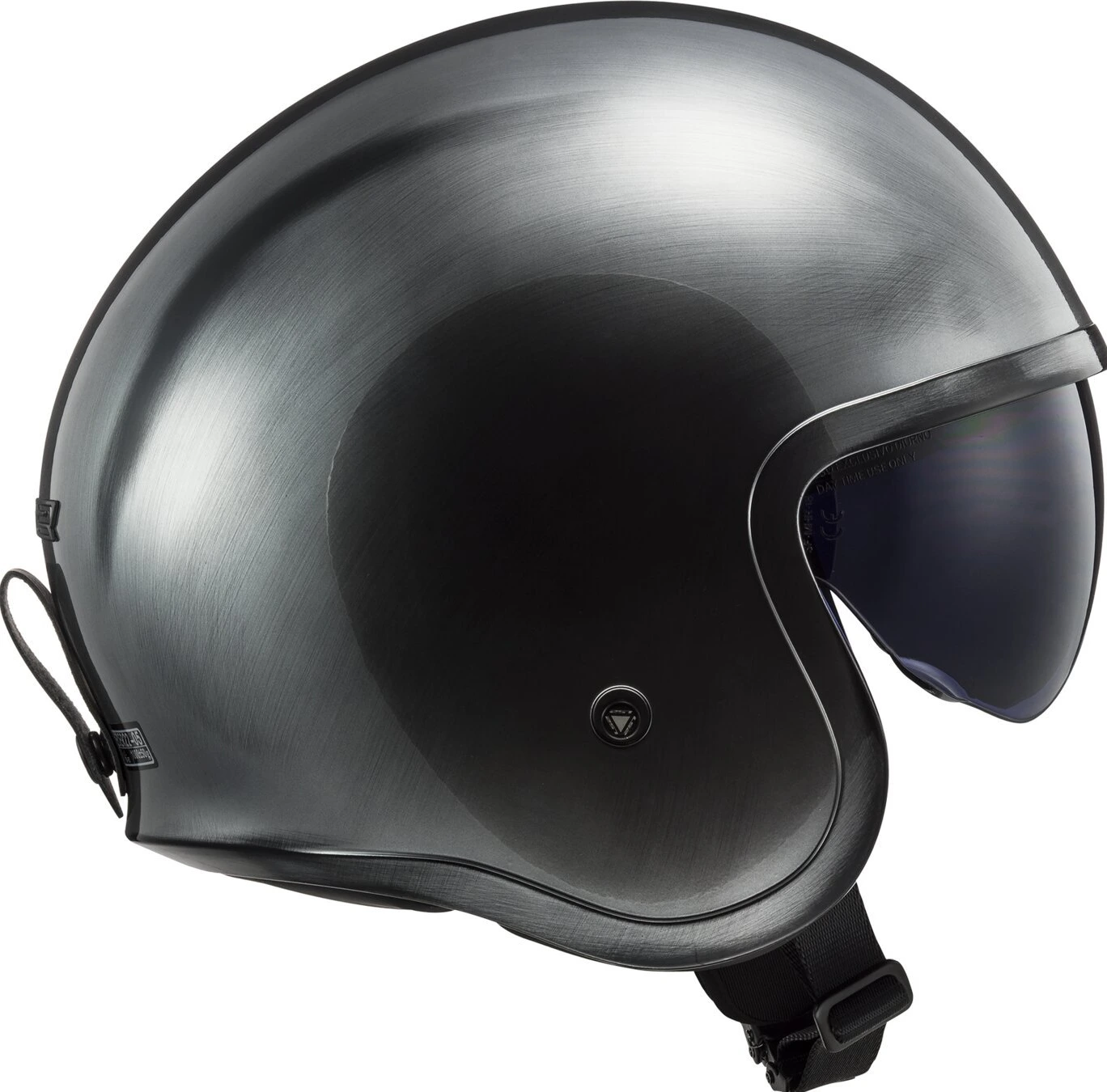 LS2 Spitfire II helmet jeans, Black, M, Gloss