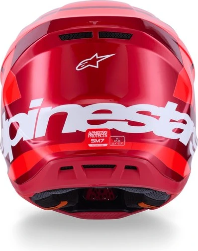 Alpinestars Helmet S-M7 Core Red, XS