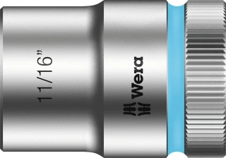 Wera Zyklop 1/2" socket - US sizes 11/16"