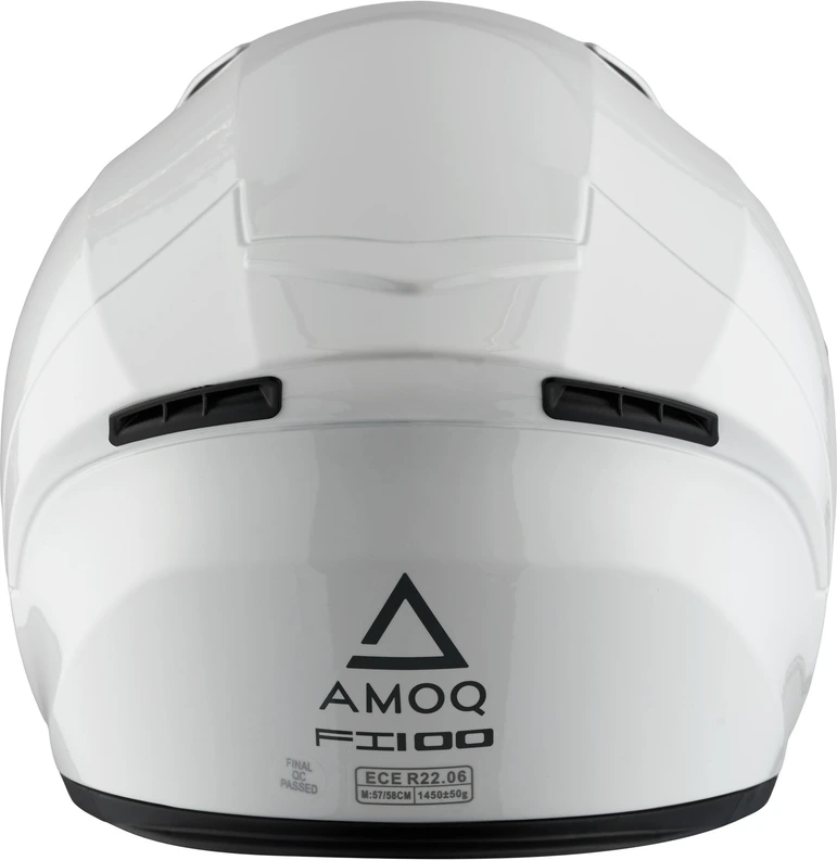 AMOQ Helmet FI100 Solid white, XS
