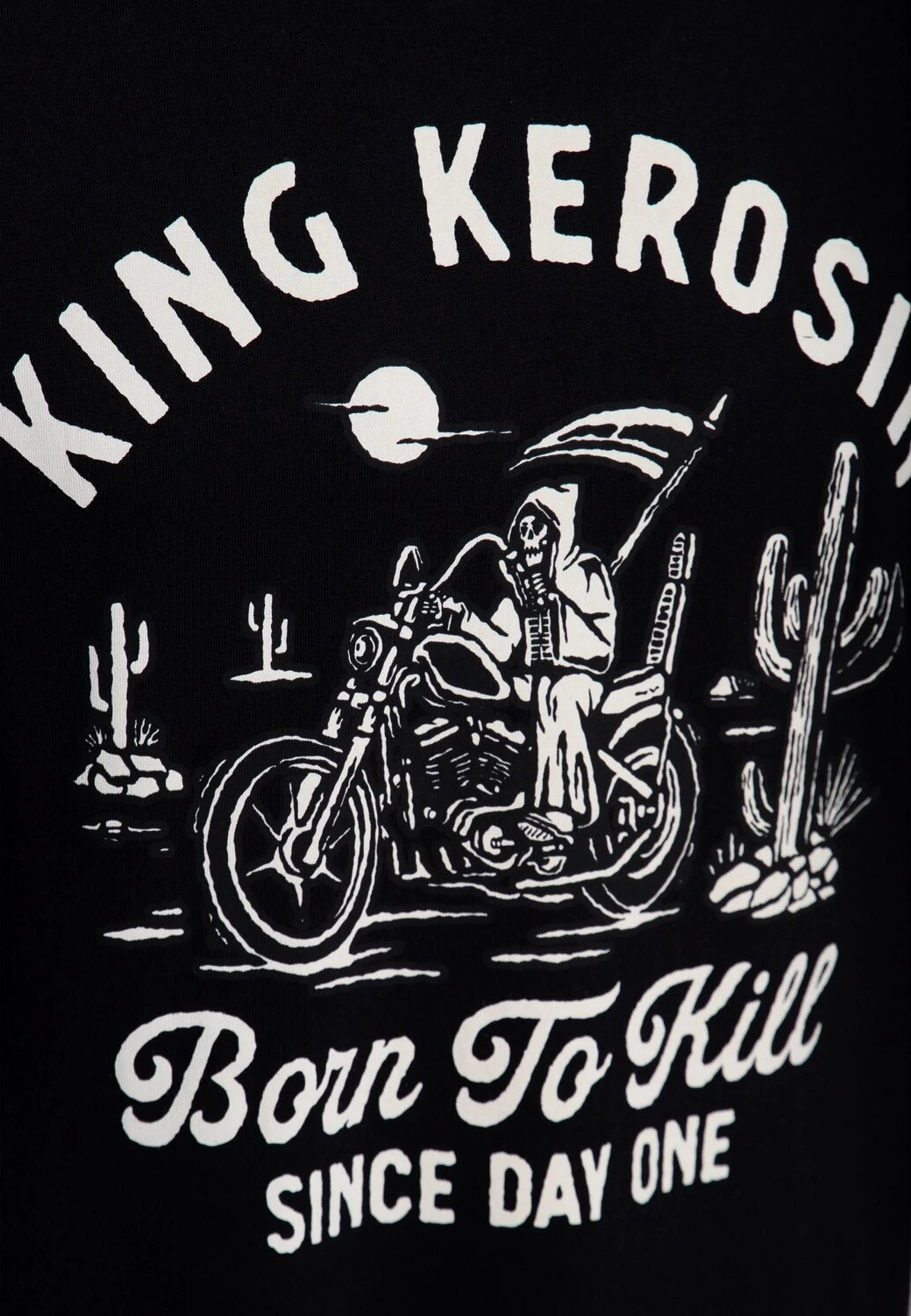 King Kerosin Born to kill t-shirt, Black, M