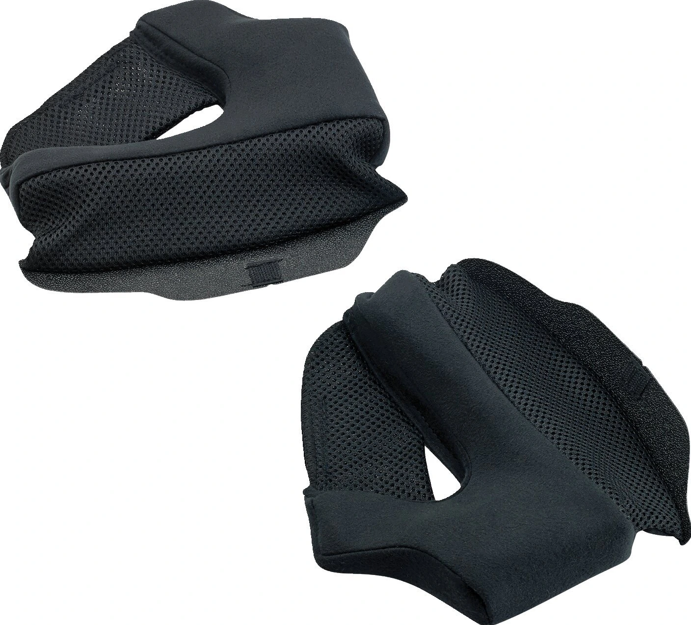 Biltwell Lane Splitter cheek pad set - 15mm, Black, 24 mm