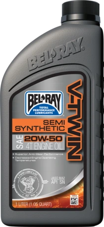Bel-Ray V-Twin Pusiau sintetinė 20W-50 1L