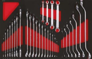 Sonic, wrench set 31-piece. US/SAE sizes