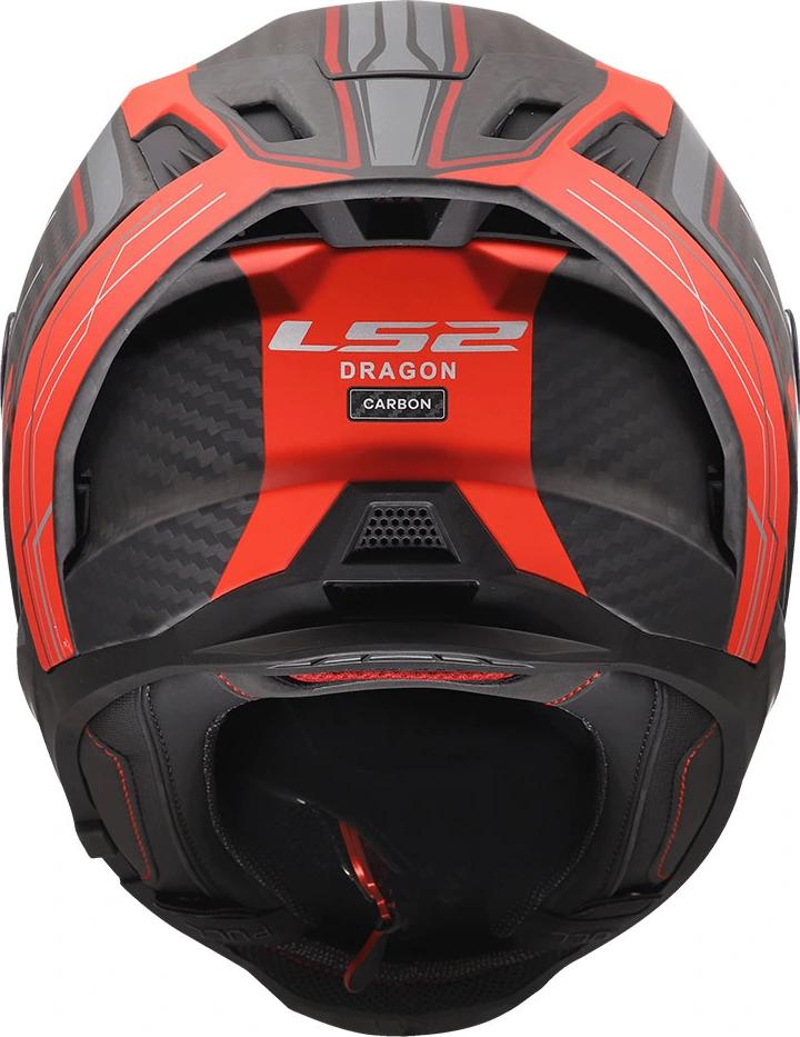 LS2 FF807 DRAGON SUBIC Helmet - 3XL, Red