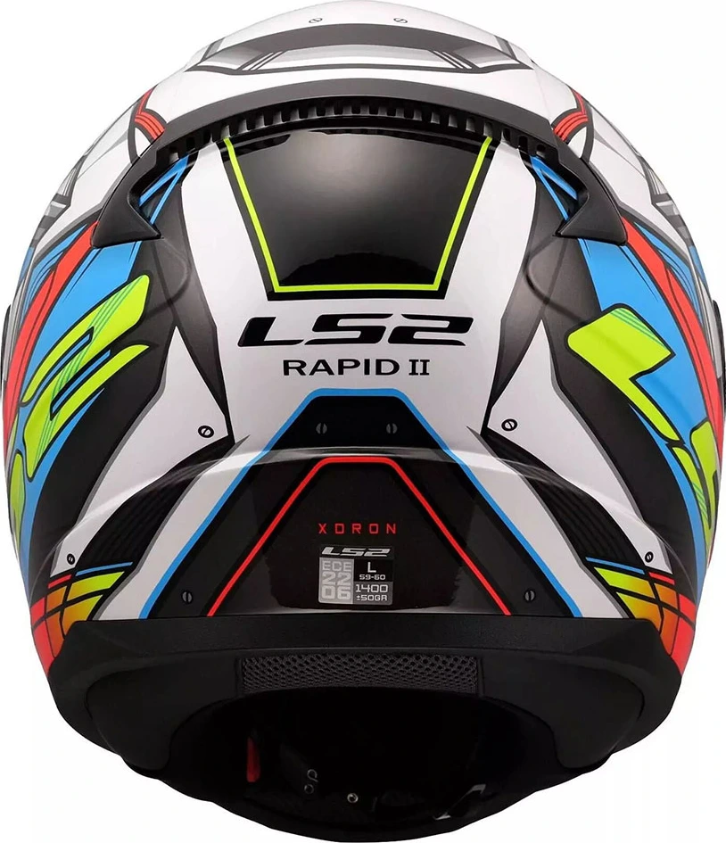 LS2 FF353 RAPID II XDRON helmet - S, White Neon Orange