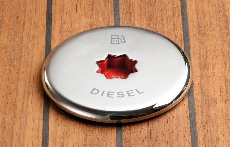 Osculati Clever deck filler co-moulded cover Ø 38mm FUEL