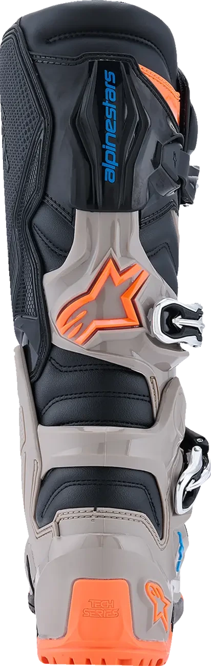 BOOT TECH 7 ENDURO BK/WRM GRY/ORG FL 7