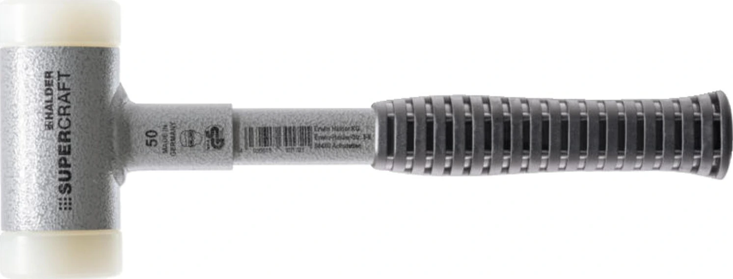 Halder mallet non rebound Supercraft soft face 335mm long, White