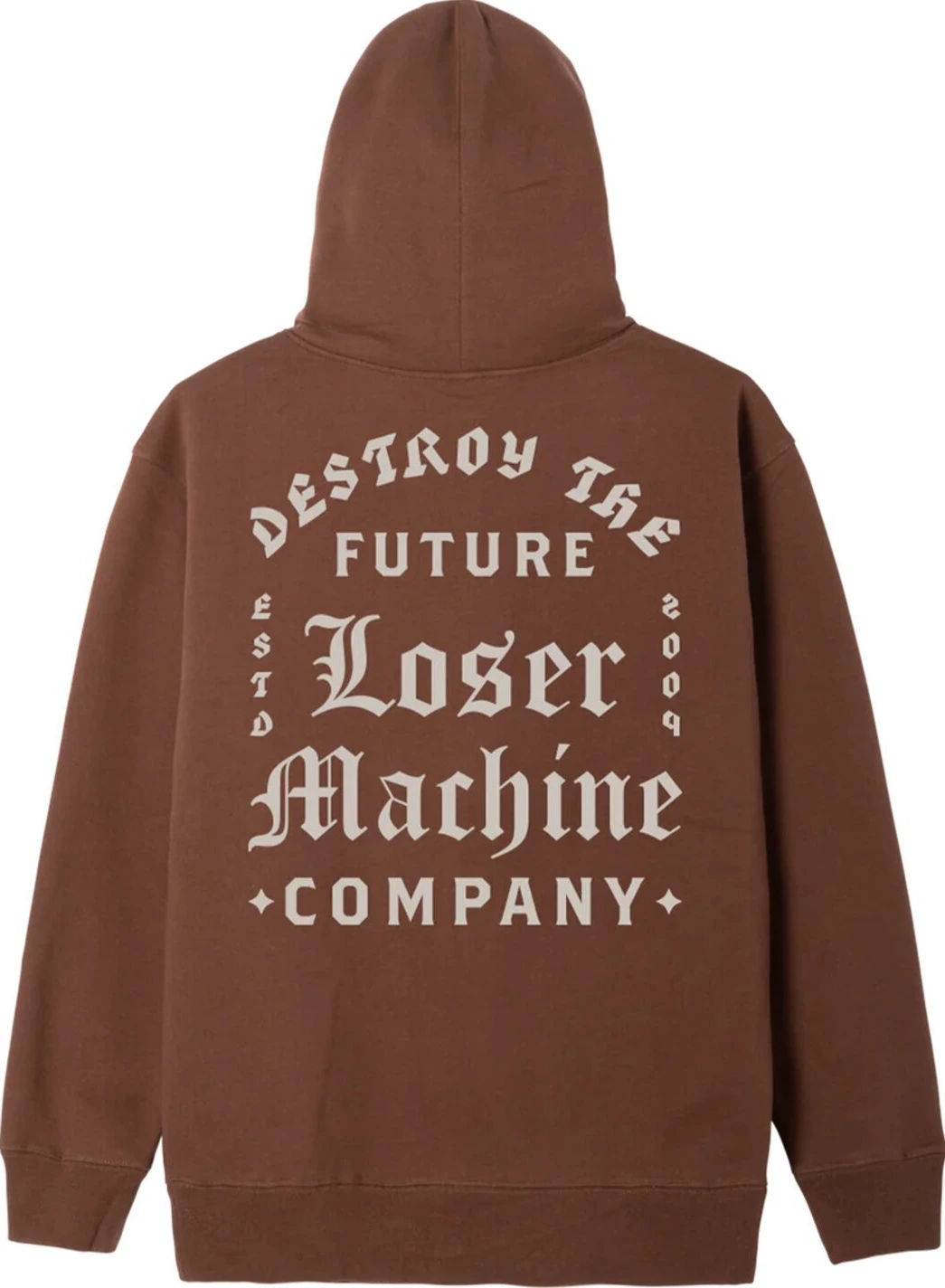 Loser Machine Revoke hoodie, Brown, M