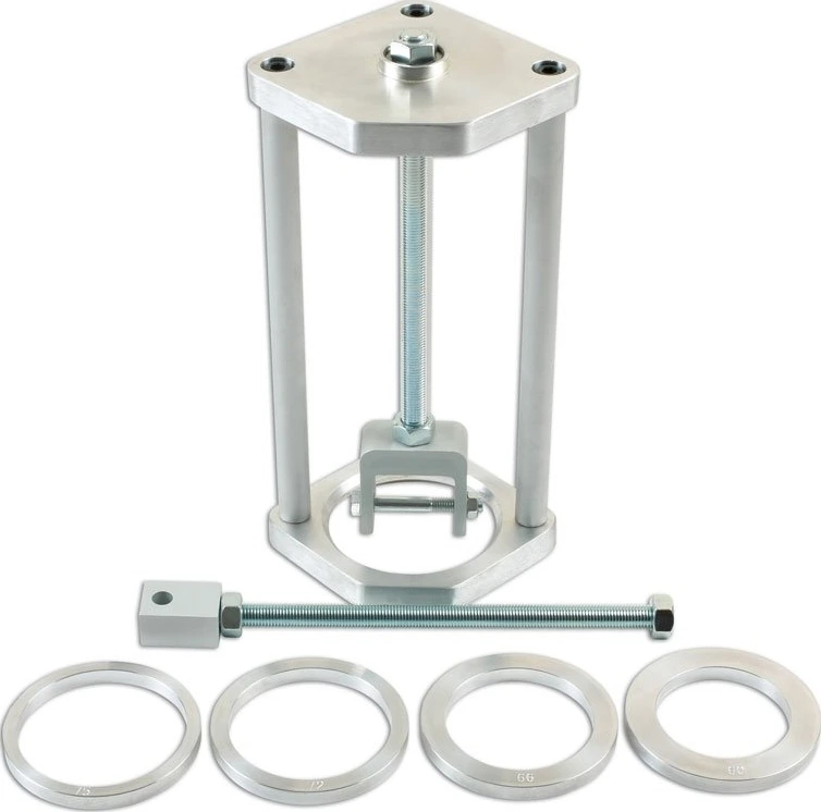 Motorcycle coil spring compressor set