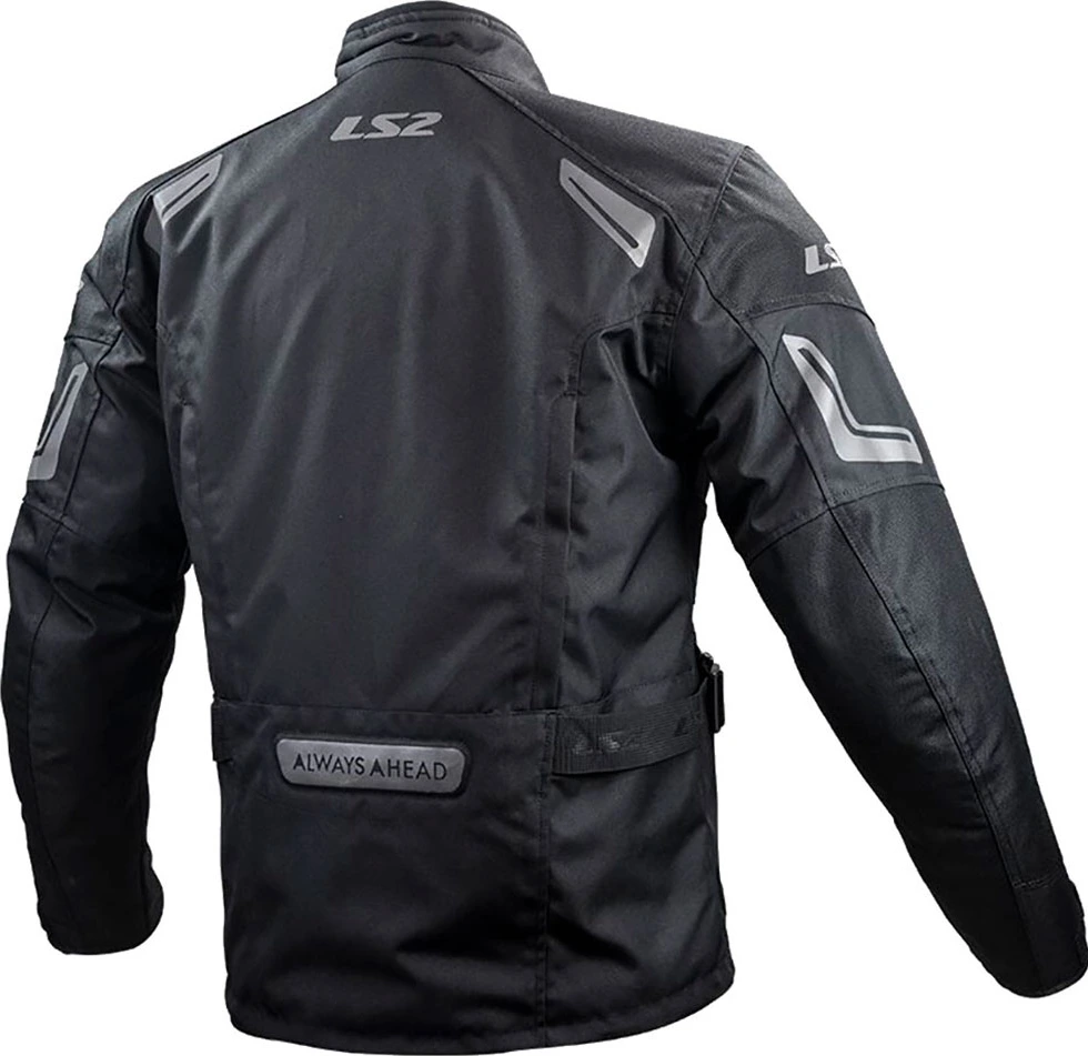 LS2 Phase Man Jacket - Grey Black Yellow, M