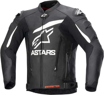 Alpinestars Leather Jacket GP Plus R v4 Black/White, 50