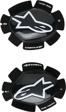 Alpinestars GP Plus Knee Slider Black/White