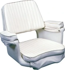 Boat seat white polyethylene
