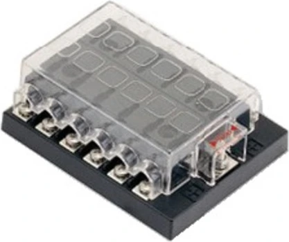 fuse holder with cover