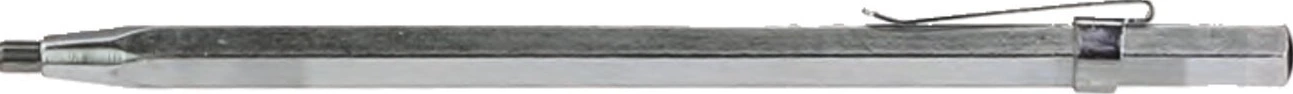 MIB, scriber with clip and 5mm carbide point. 150mm, Gray