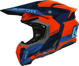 Airoh Helmet Twist 3 Fancy Orange/Blue gloss, XS